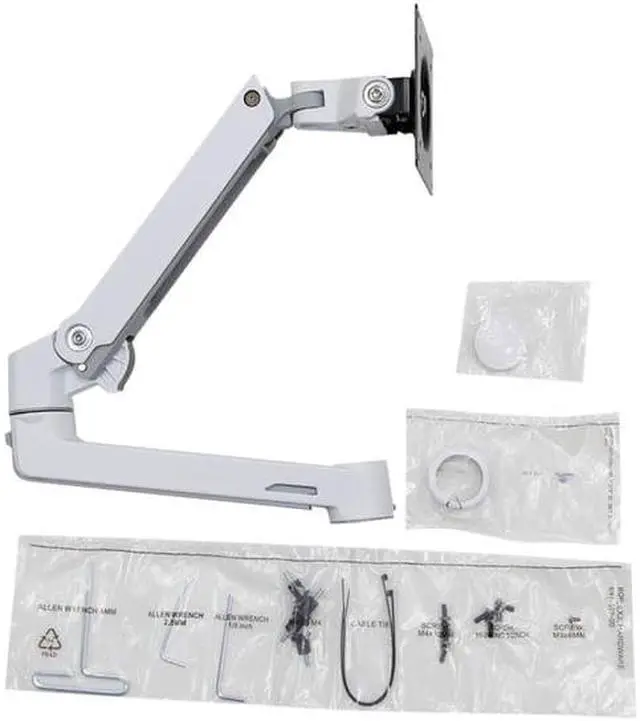 Alt view image 6 of 7 - LX ARM, EXTENSION AND COLLAR KIT, BRIGHT WHITE, GRAY ACCENTS