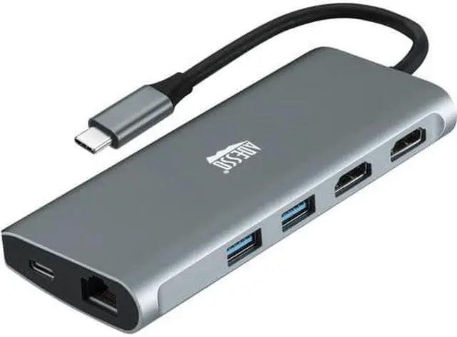 Alt view image 5 of 12 - Adesso 9-in-1 USB-C Multi-Port Docking Station (TAA Compliant)