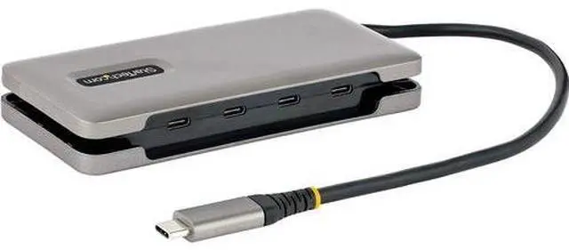 Alt view image 2 of 9 - StarTech 4-Port USB-C Hub USB 3.2 Gen 2 10Gbps 100W PD Pass-Through HB31CM4CPD3