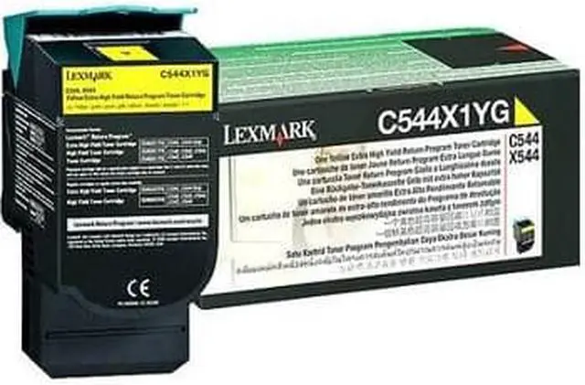 Alt view image 5 of 6 - Lexmark Lexc544X1Yg Lexmark Br X544N - 1-Xhi Rtn Prog Yellow