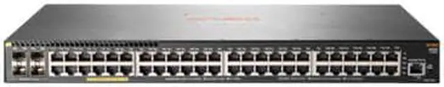 Alt view image 3 of 3 - HPE Aruba 2930F 48G PoE+ 4SFP+ - Switch - L3 - Managed - 48 x 10/100/1000 (PoE+) + 4 x 1 Gigabit / 10 Gigabit SFP+ - sid
