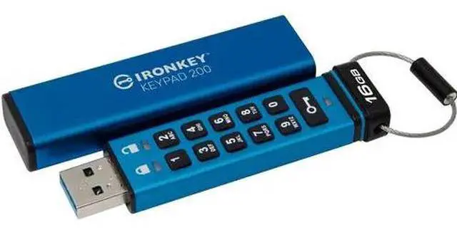 Alt view image 12 of 12 - Kingston Ironkey Keypad 200 16GB Encrypted USB