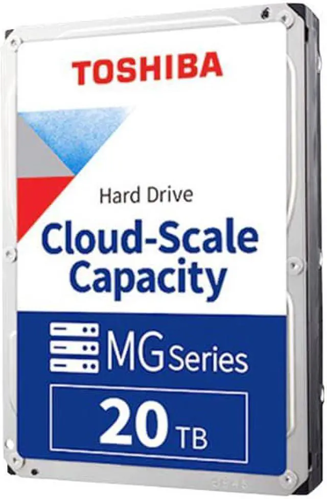 Alt view image 4 of 5 - Toshiba MG10 20TB SATA 6Gb/s 7200RPM 3.5" Enterprise HDD - MG10ACA20TE