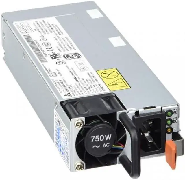 Alt view image 6 of 6 - Lenovo ThinkSystem 750W (230V) Titanium Hot-Swap Power Supply