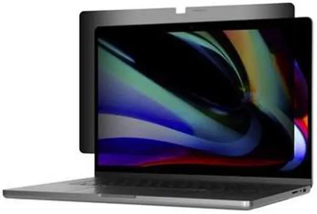 Alt view image 4 of 5 - Targus Magnetic Privacy Screen for MacBook Pro 16" (2021) - Landscape Clear, Black - For 16" Widescreen LCD MacBook Pro - 16:10 - Anti-glare - TAA Compliant