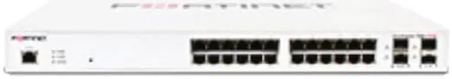 Alt view image 10 of 13 - Fortinet FortiSwitch 124E-FPOE 24 Port Layer 2 Gigabit Ethernet Switch - FS-124E-FPOE