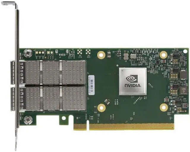 Main image of NVIDIA ConnectX-6 Dx EN - Crypto enabled without Secure Boot - network adapter - PCIe 4.0 x16 - 100 Gigabit QSFP56 x 1
