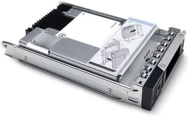 Main image of Dell - Customer Kit - SSD - Mixed Use - 960 GB - 2.5" (in 3.5" carrier) - SATA 6Gb/s - for PowerEdge C6420 (2.5"), M620