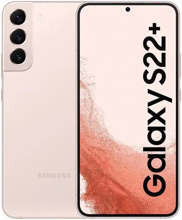 Alt view image 2 of 4 - Samsung Galaxy S22+ Dual-SIM + eSIM 128GB ROM + 8GB RAM (GSM | CDMA) Factory Unlocked 5G SmartPhone (Pink Gold) - International Version