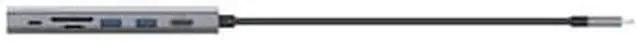 Alt view image 6 of 12 - Belkin USB-C 7-IN-1 MULTIMEDIA HUB GEN 2 Model INC009BTSGY