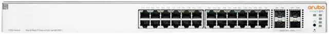 Main image of HPE Aruba Instant On 1930 24G Class4 PoE 4SFP/SFP+ 370W Switch - Switch - L3 - Managed - 24 x 10/100/1000 (PoE) + 4 x 1