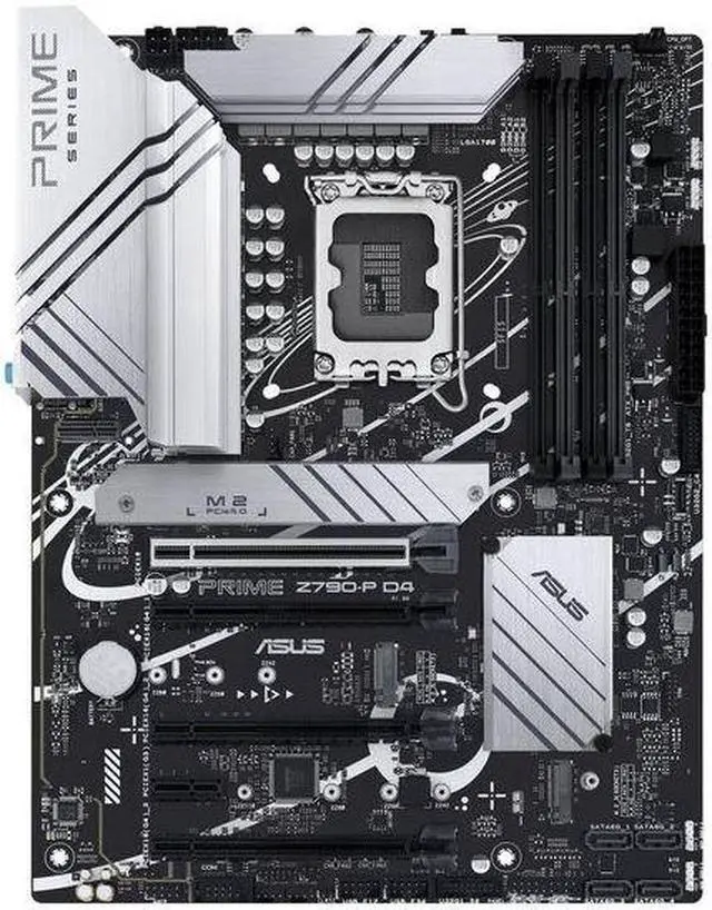 Alt view image 6 of 10 - Asus Prime Z790-P D4 Intel Z790 LGA 1700 ATX DDR4-SDRAM Motherboard