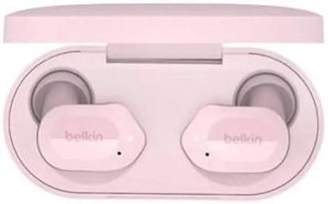 Alt view image 11 of 12 - Belkin SoundForm Play True Wireless Earbuds - Pink
