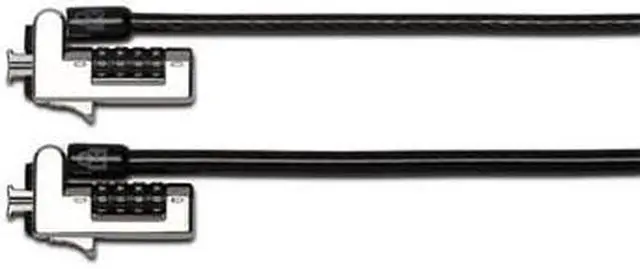 Alt view image 11 of 12 - Kensington Slim Combo Lock w/Ultra Cable for Standard Slot K60628WW