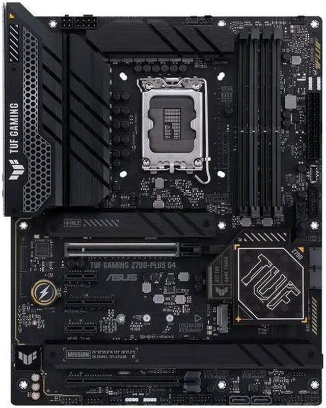 Alt view image 6 of 6 - Asus TUF Gaming Z790-PLUS D4 Intel Z790 LGA 1700 ATX DDR4-SDRAM Motherboard