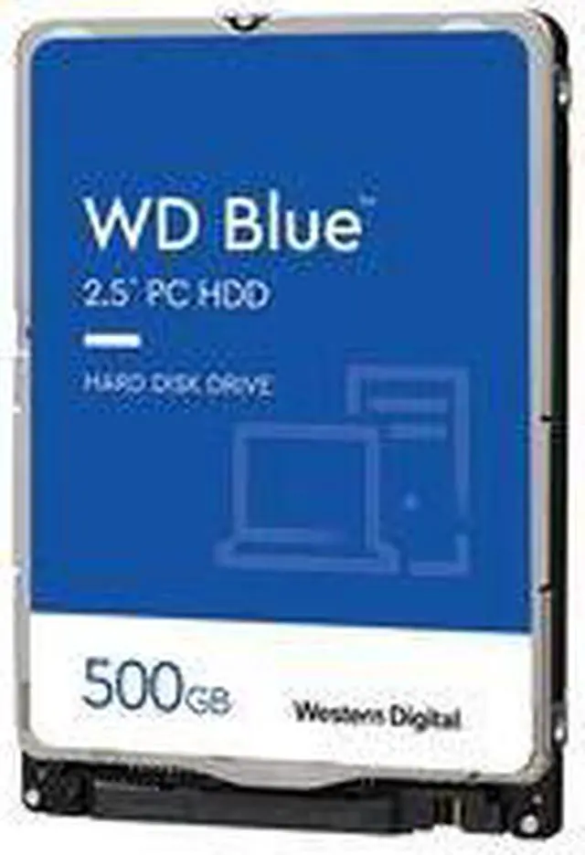Alt view image 5 of 6 - WD Blue WD5000LPZX 500 GB Hard Drive - 2.5" Internal - SATA (SATA/600) - 5400rpm