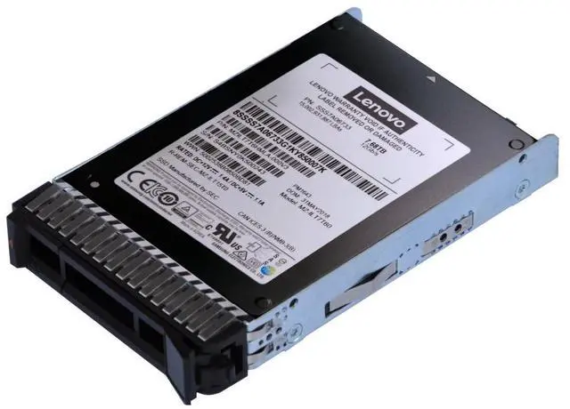 Main image of Lenovo ThinkSystem PM1655 - SSD - encrypted - 1.6 TB - hot-swap - 2.5" - SAS 12Gb/s - TCG Enterprise - for ThinkStation