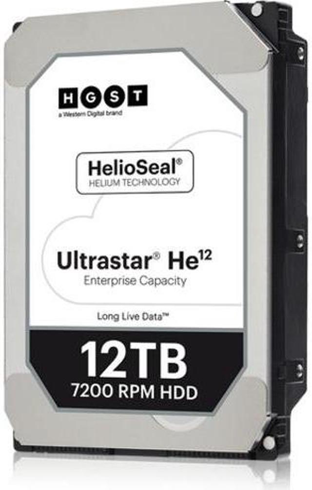 HGST Ultrastar DC HC520 HDD 12TB 7200 RPM SAS 12Gb/s Interface 3.5