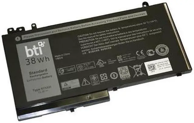 Alt view image 4 of 6 - Battery Technology RYXXH-BTI 11.1V DC 3420 mAh Bti Rechargeable Notebook Battery