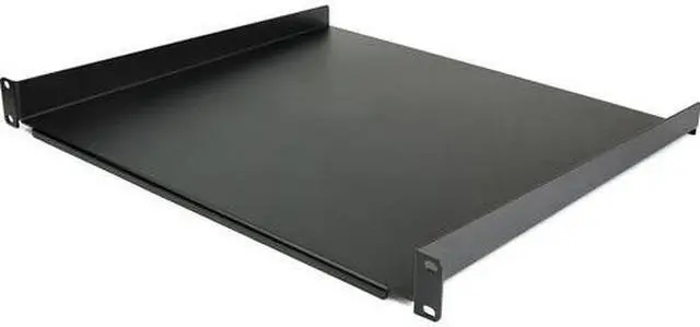 Alt view image 3 of 3 - StarTech.com CABSHELF116 1U Server Rack Shelf - 16" Deep - Cantilever Rack Shelf for 19" Network Equipment (CABSHELF116)