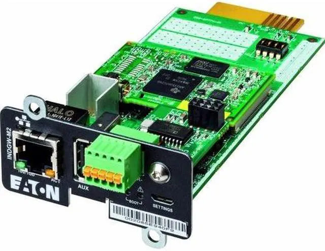 Alt view image 5 of 5 - Eaton INDGW-M2 - Remote management adapter - Mini Slot