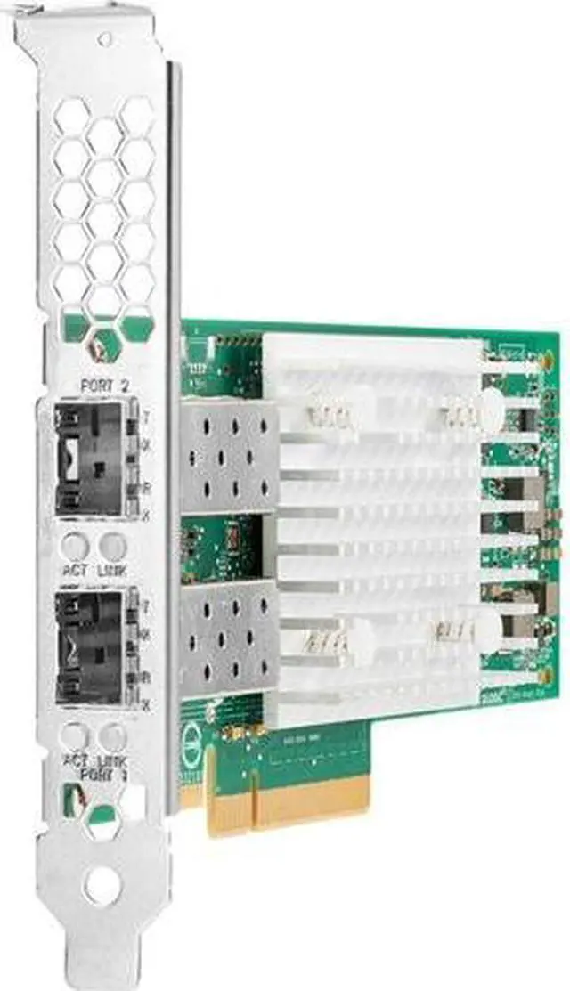 Alt view image 5 of 5 - HPE  E810-XXVDA2 25Gigabit Ethernet Card, PCIe4.0x8, 3.13 GB/s, 2 Port, Base-X
