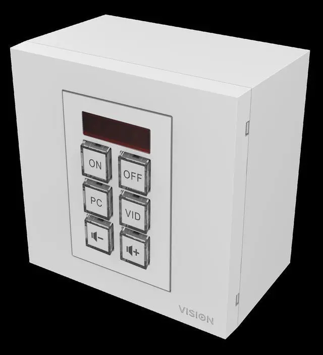 Alt view image 4 of 4 - VISION CONTROL PROJECTOR CONTROLLER - Learns IR remote control codes from original device remote - one code per button. Or for advanced applications it can be connected to a PC via USB and programmed