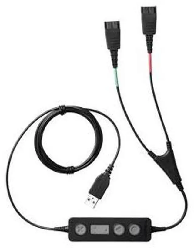 Alt view image 7 of 8 - Jabra Link 265 Usb-Qd Training Cable