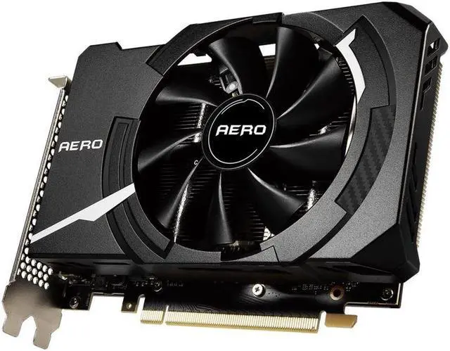 Alt view image 6 of 6 - MSI GeForce RTX 3060 AERO ITX 12G OC NVIDIA 12GB GDDR6 Graphic Card