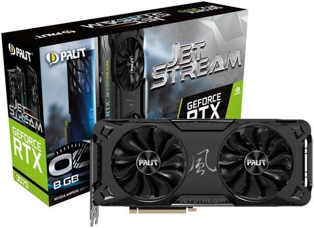 Palit GeForce RTX 3070 JetStream - graphics card - GF RTX 3070 - 8