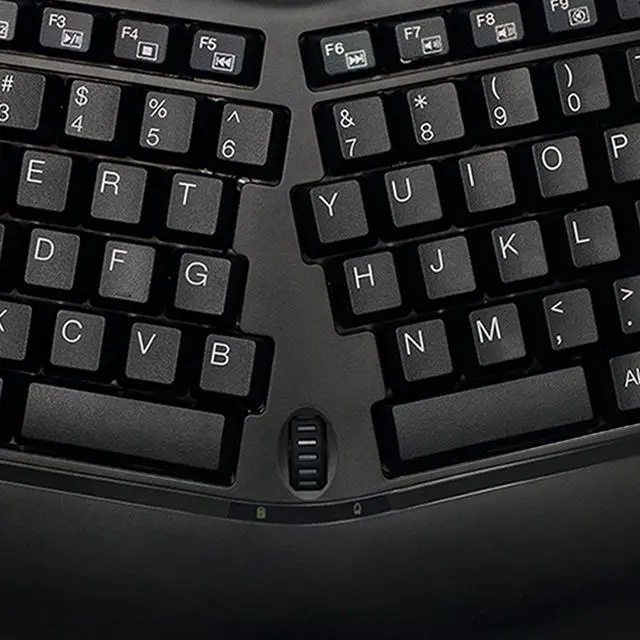 Alt view image 15 of 15 - ADESSO WKB-1150CB WRLS ERGO KEYBOARD & MOUSE