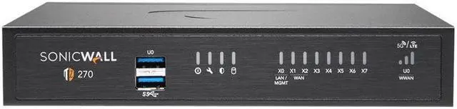 Alt view image 2 of 4 - SonicWall TZ270 - Security appliance - GigE - SonicWall Gen 7 Promotional Tradeup - desktop Modle 02-SSC-8443