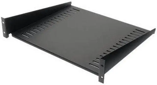 Alt view image 13 of 15 - APC BY SCHNEIDER ELECTRIC AR8105BLK Fixed Shelf 50lbs 22.7kg
