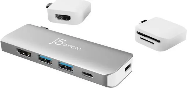 Alt view image 13 of 20 - V7 DOCKUSBC USB-C Triple DisplayLink Docking Station