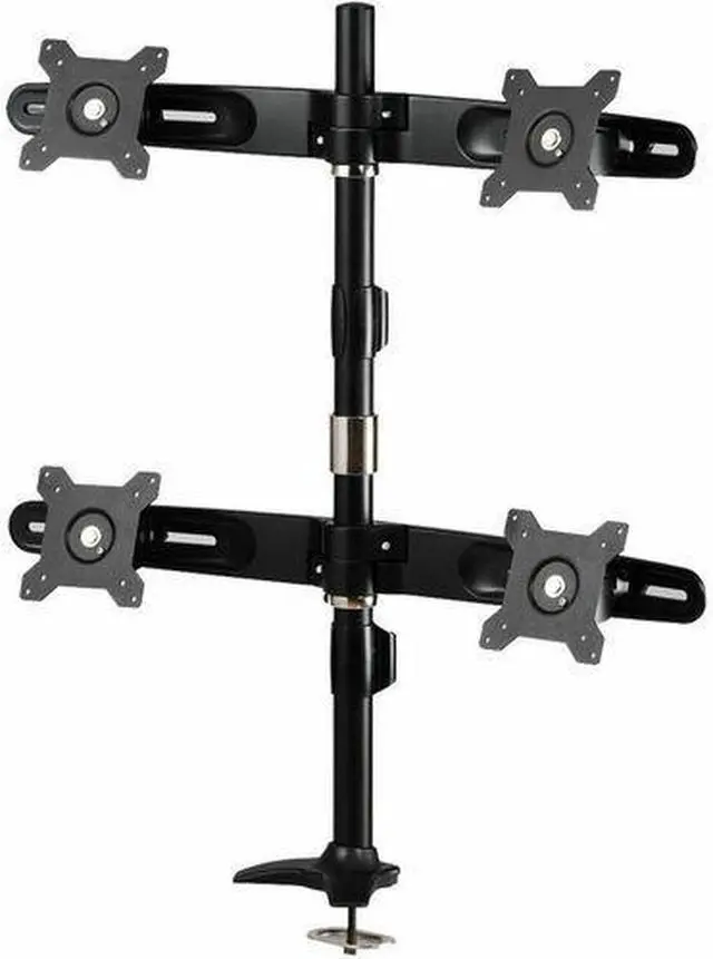 Alt view image 7 of 7 - Quad Monitor Pole Mount (Grommet Style)