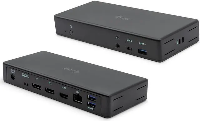 Alt view image 16 of 20 - V7 DOCKUSBC USB-C Triple DisplayLink Docking Station