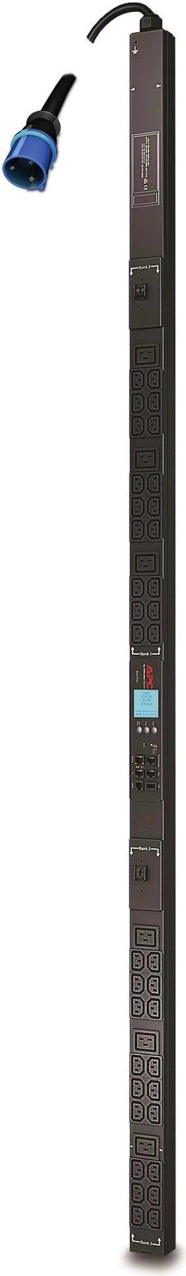 Alt view image 8 of 14 - APC AP8853 Metered 0U 230V 32A 9.84 ft. Rack PDU 2G, (36) C13 & (6) C19