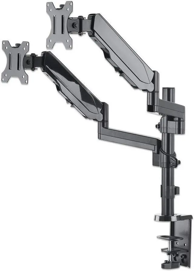 Alt view image 20 of 20 - Manhattan Universal Gas Spring Dual Monitor Mount