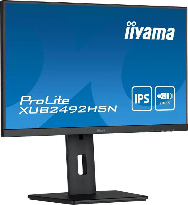 Alt view image 4 of 4 - iiyama LED-Display XUB2492HSN-B5 - 61 cm (24") - 1920 x 1080 Full HD