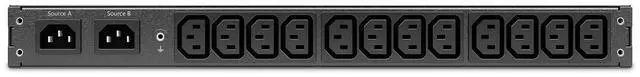 Alt view image 2 of 6 - APC by Schneider Electric NetShelter Automatic Transfer Switch - 12 x IEC 60320 C13 - 230 V AC - 10 A
