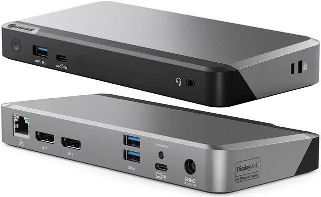 Alt view image 4 of 16 - ALOGIC Dual 4K Display Universal 65W Docking Station DUPRDX2WW