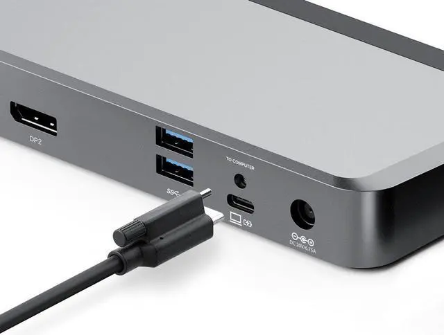 Alt view image 8 of 16 - ALOGIC Dual 4K Display Universal 65W Docking Station DUPRDX2WW