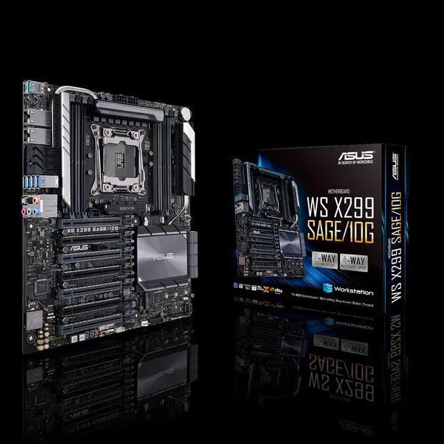 Alt view image 7 of 9 - ASUS WS X299 SAGE/10G CEB Server Motherboard Socket 2066 Intel X299