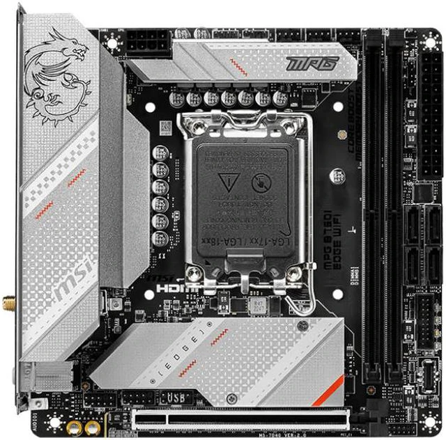 Main image of MSI Mainboard MPG B760I EDGE WIFI - Mini-ITX - LGA 1700 - Intel B760