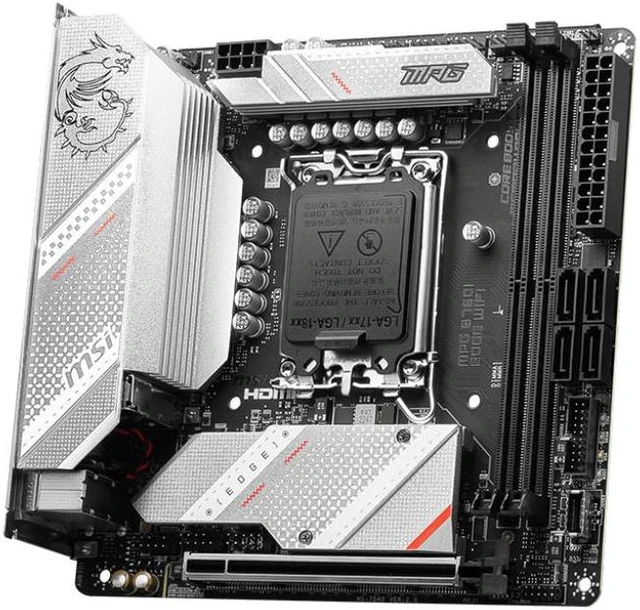 Alt view image 3 of 4 - MSI Mainboard MPG B760I EDGE WIFI - Mini-ITX - LGA 1700 - Intel B760