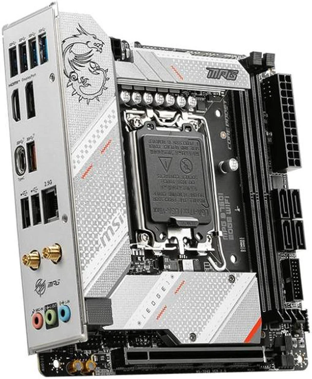 Alt view image 4 of 4 - MSI Mainboard MPG B760I EDGE WIFI - Mini-ITX - LGA 1700 - Intel B760