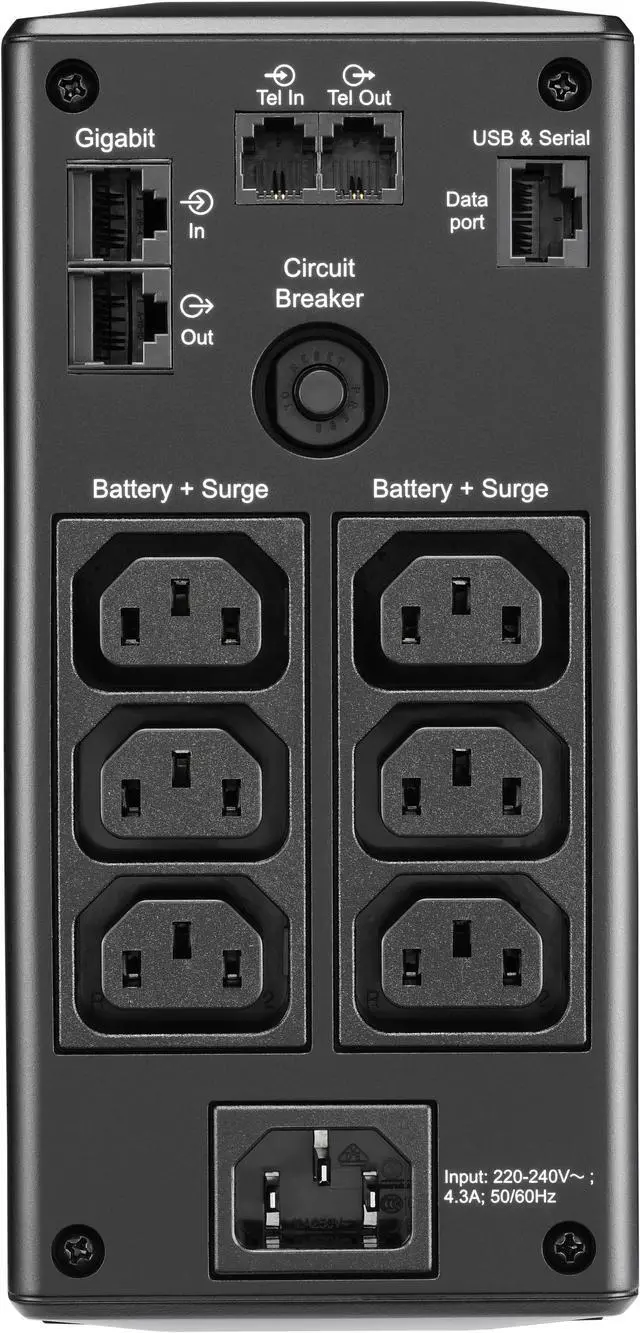 Alt view image 2 of 4 - BACK UPS PRO BR 900VA 6 OUTLETS