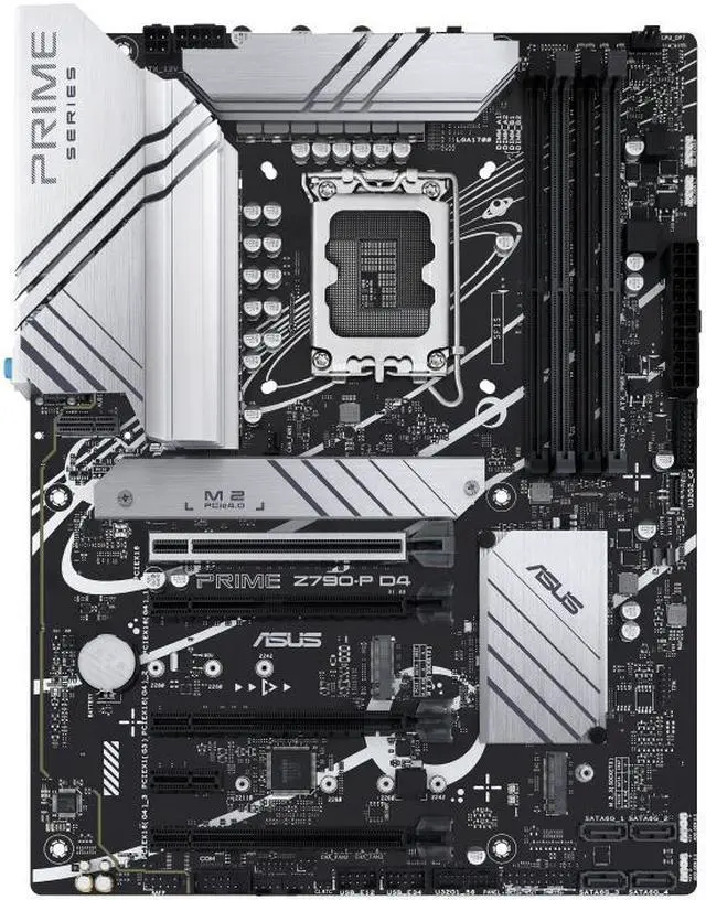 Alt view image 7 of 10 - Asus Prime Z790-P D4 Intel Z790 LGA 1700 ATX DDR4-SDRAM Motherboard