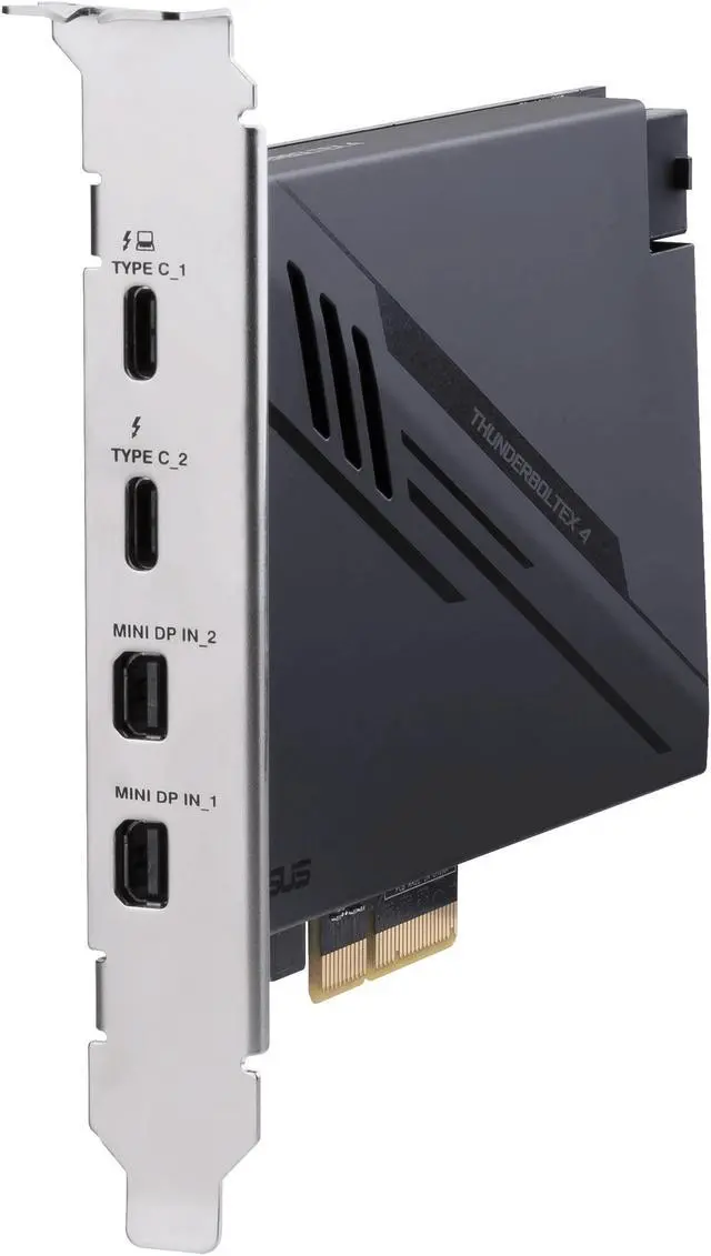 Alt view image 4 of 5 - ASUS ThunderboltEX 4 - Thunderbolt adapter - PCIe 3.0 x4 - Thunderbolt 4 x 2