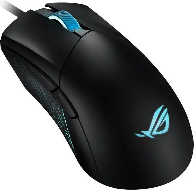 Alt view image 6 of 6 - ASUS ROG Gladius III 90MP0270-BMUA00 Black 6 programmable buttons & scroll wheel + 1 profile button Buttons 1 x Wheel USB Wired 19000 dpi Gaming Mouse